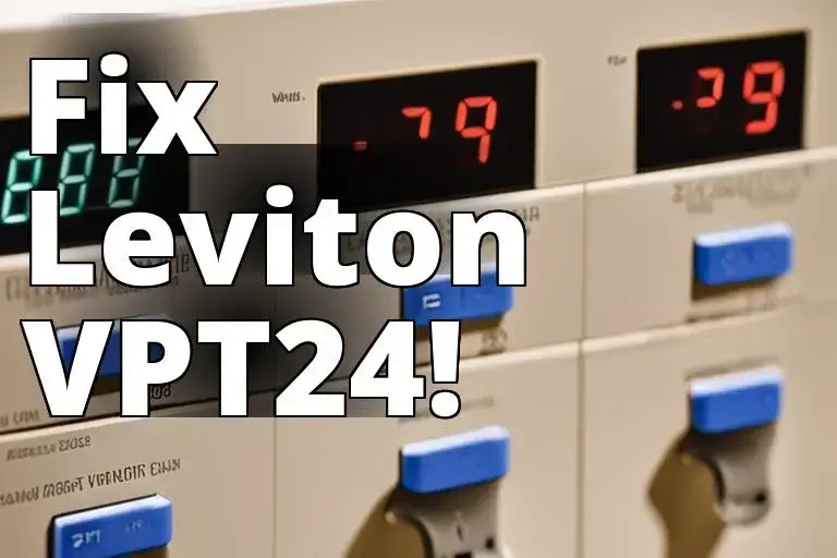 Leviton VPT24 Timer Switch Not Working