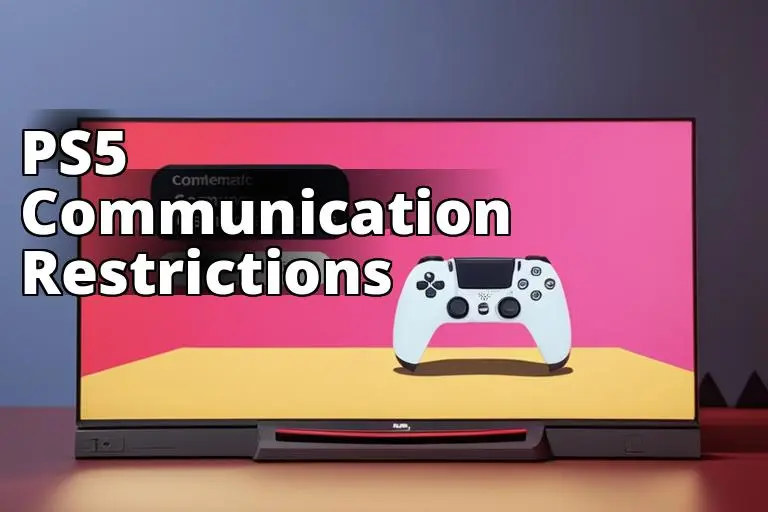 PS5 Communication Features Restrictions