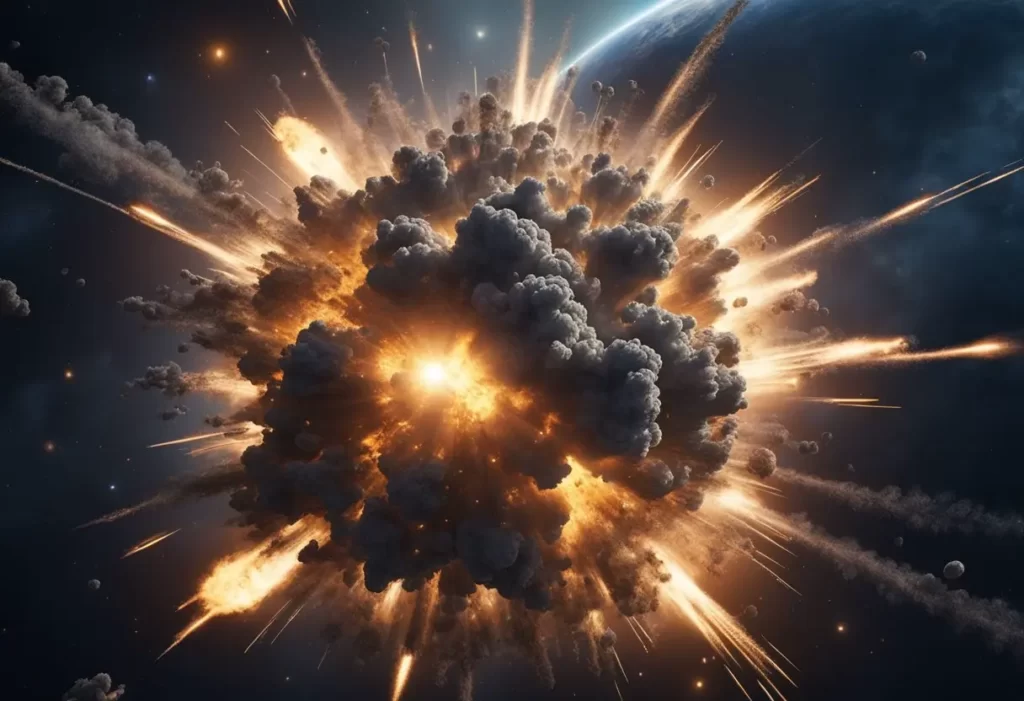 Space Explosion that Shook Earth